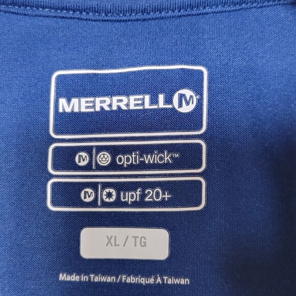 Merrell Opti Wick UPF 20+ mens polo shirt size XL NWOT - Picture 4 of 5